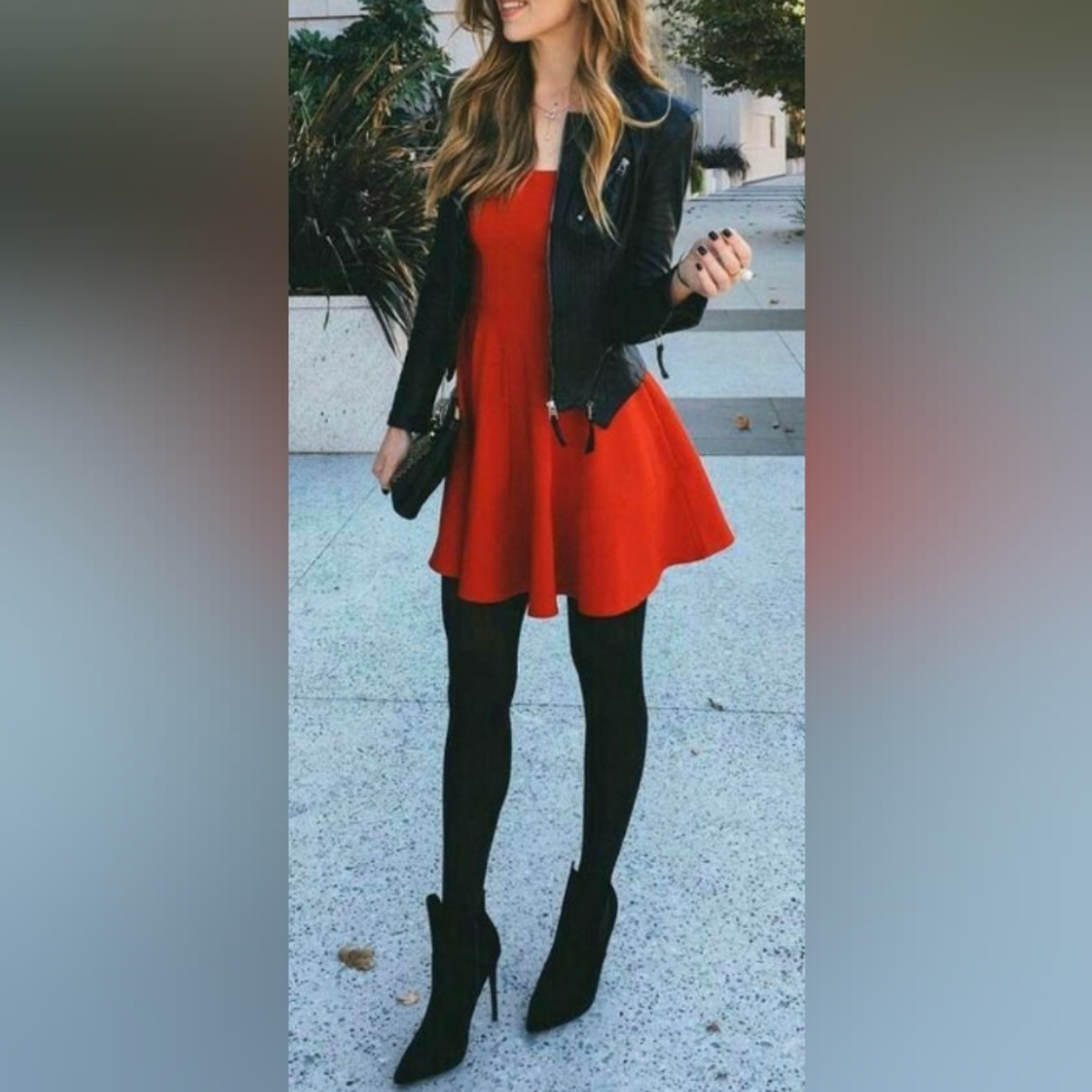 NWT Lulu's Home Before Daylight Red Dress